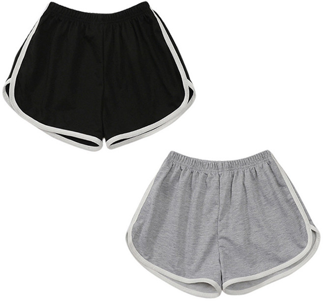 호스커스 루즈핏 옆트임 돌핀팬츠 2종 set