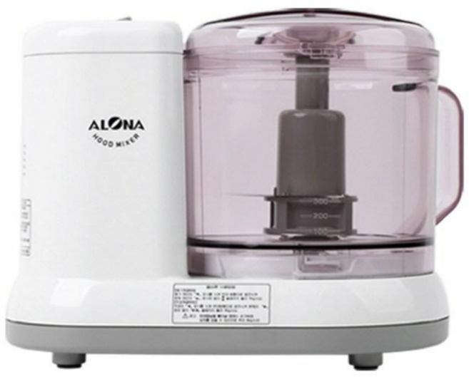 마늘다지기 만능 야채 채소 고기 멀티 마늘다지는기계 양념 분쇄기 커터기, 화이트, 1개