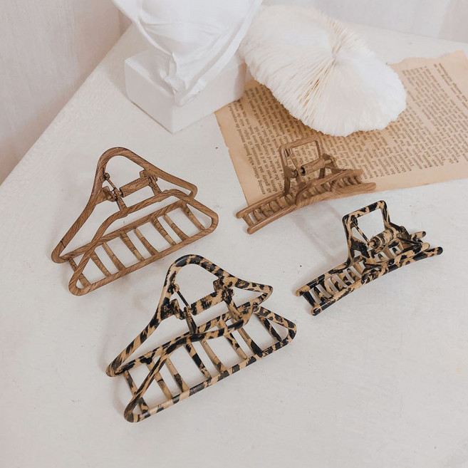 수리39링 레오파드 메탈집게핀 호피집게핀 삼각집게핀 반머리집게핀