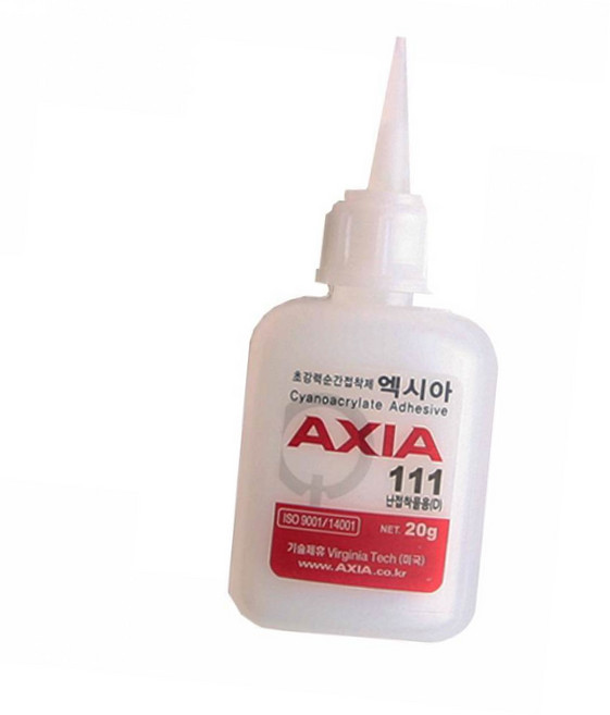 보헷 엑시아 순간 접착제 고무 플라스틱 20G, 1개