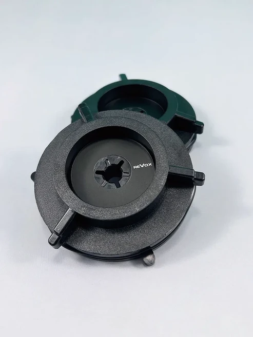 L22A-플라스틱 베이스 1쌍 오프너 키트 타스캠 NAB 허브 어댑터 릴 투 테이프 레코더용, 01 Black