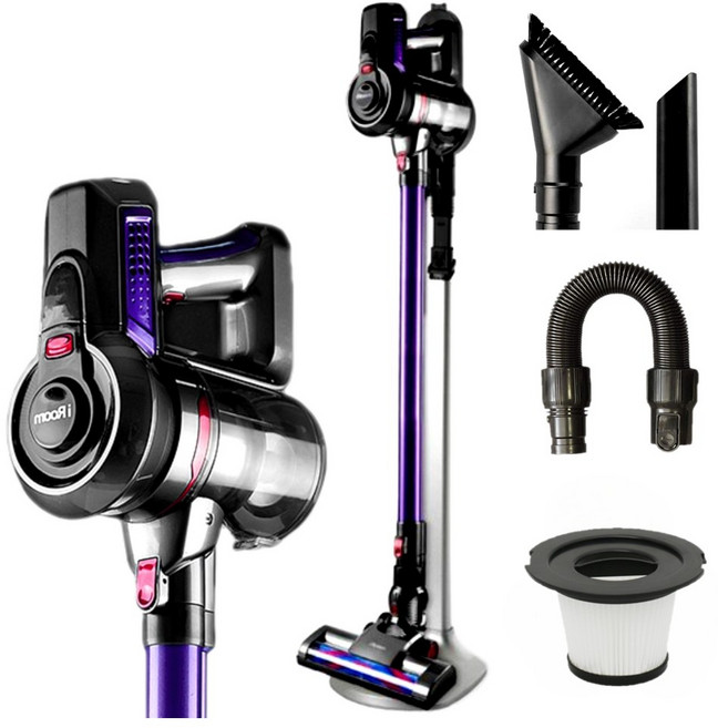 차이슨 무선청소기 + 추가 사은품 플렉시블호스 + 스탠드거치대 + 2년보증 (모터평생보증), 퍼플, AST009PLUSMAX