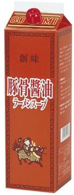 소미 돈코츠 간장 라면 스프 1.8L 일본라면스프 일본라멘, 돈코쇼유 라멘스프, 1개