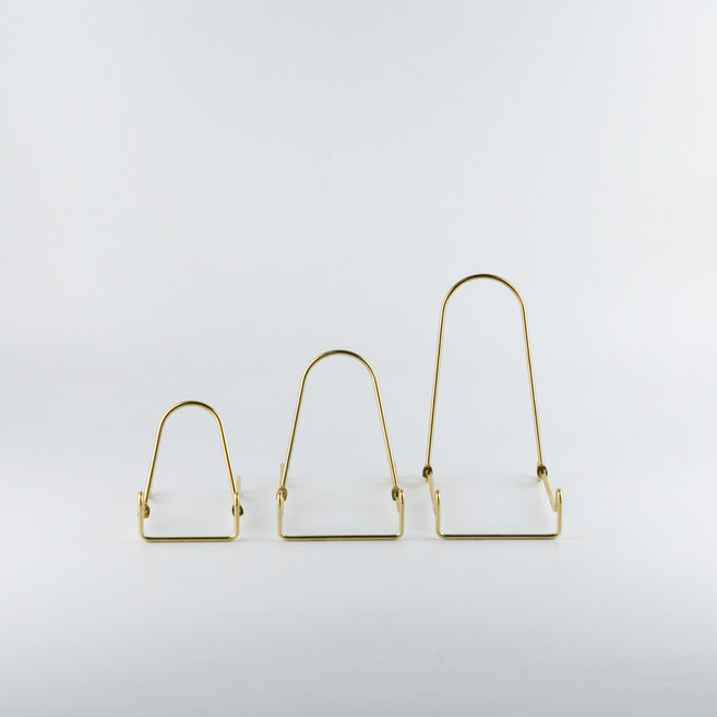 생활의차이 커피잔 찻잔 그릇 소품 다용도 거치대 접시 이젤 홀더, 4-1. 가변형 다용도 거치대 골드(GOLD) 라지, 1개