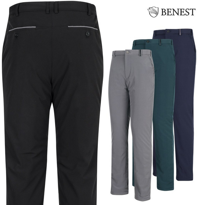 베네스트 남성 겨울용 허리밴딩 방풍 패딩바지 NG-3080