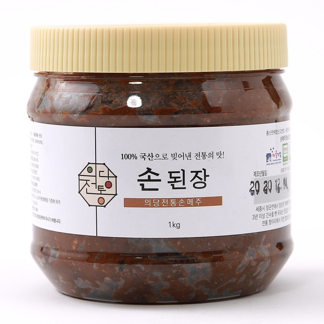 [손메주영농조합] 의당전통 숙성 된장 1kg, 1개