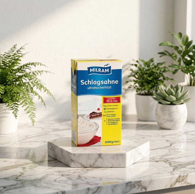 밀람 동물성 무가당 휘핑크림 1L, 1개