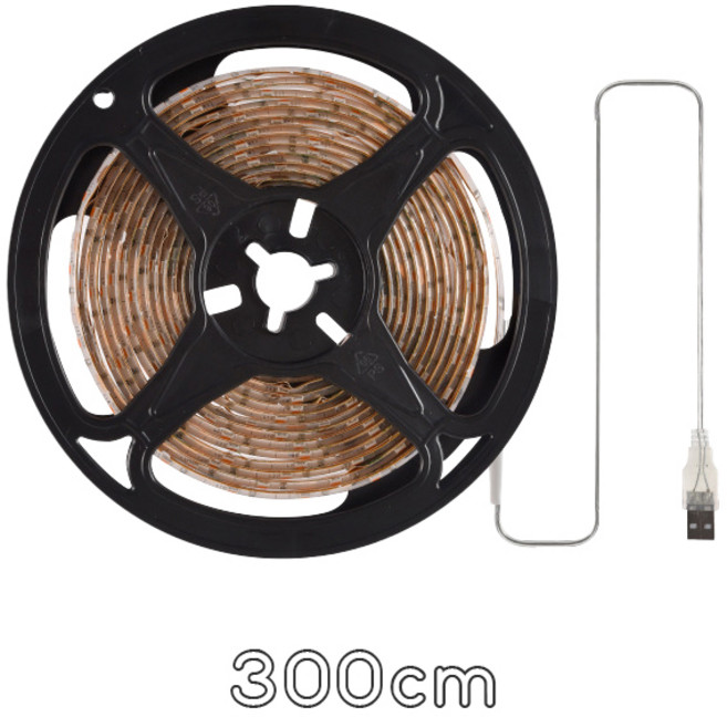 植物燈帶 植物生長燈 USB供電 50cm, 1個, 300cm