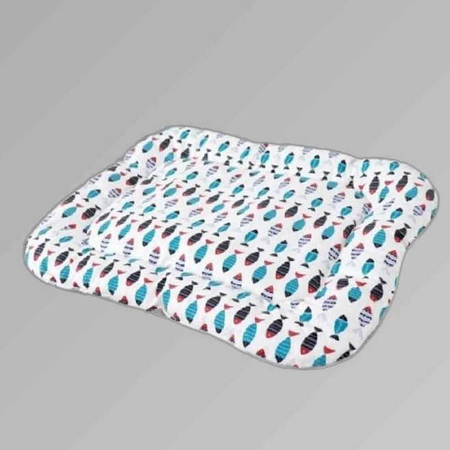 애견방석 레드퍼피 코퍼빌피쉬사각펫쿠션중형