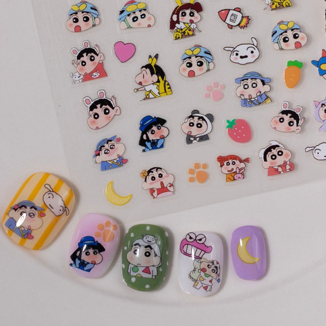 울라울라 짱구 캐릭터 2종 택 일, 1개, 스티커