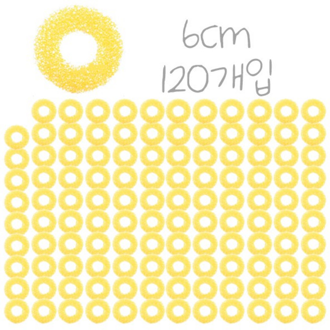 치프몰 세면대 머리카락 거름망 대용량, 120개입