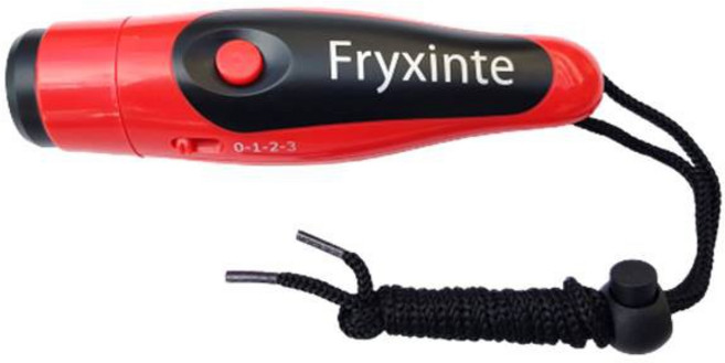 電子哨 裁判哨 足球裁判哨 鴿子哨子 三段高音, 紅色 Fryxinte, 1個
