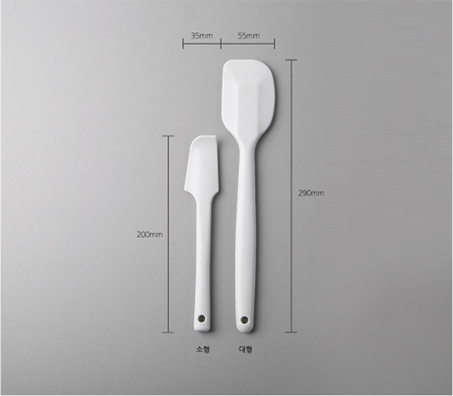 구떼 통실리콘 주걱 (대) _ 29cm, 1개