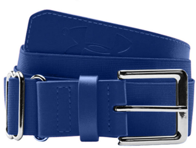 언더아머 야구벨트 조절식 밴드형 성인용 46인치 1252084, 블루, 1개