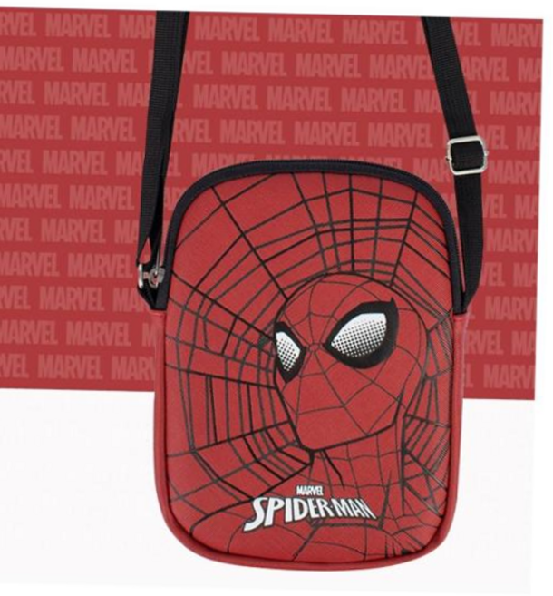 가벼운크로스가방 스파이더맨 베이스 코팅 방수 핸드폰가방 MV0620