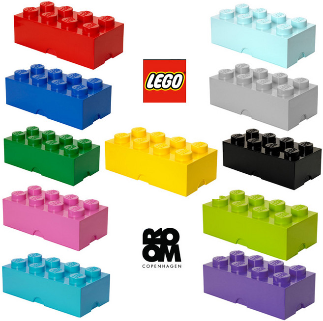 [LEGO] 레고 블럭 장난감 정리함 8구, [LEGO] 블럭정리함8 블랙, 1