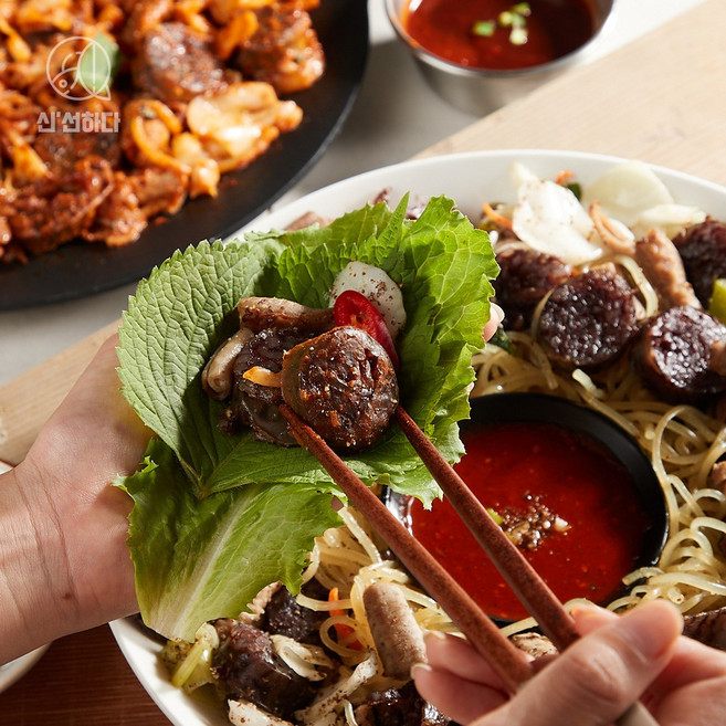 신선하다 신림동 순대맛집 백순대 양념순대볶음 밀키트 소/대, 1개, 1.2kg