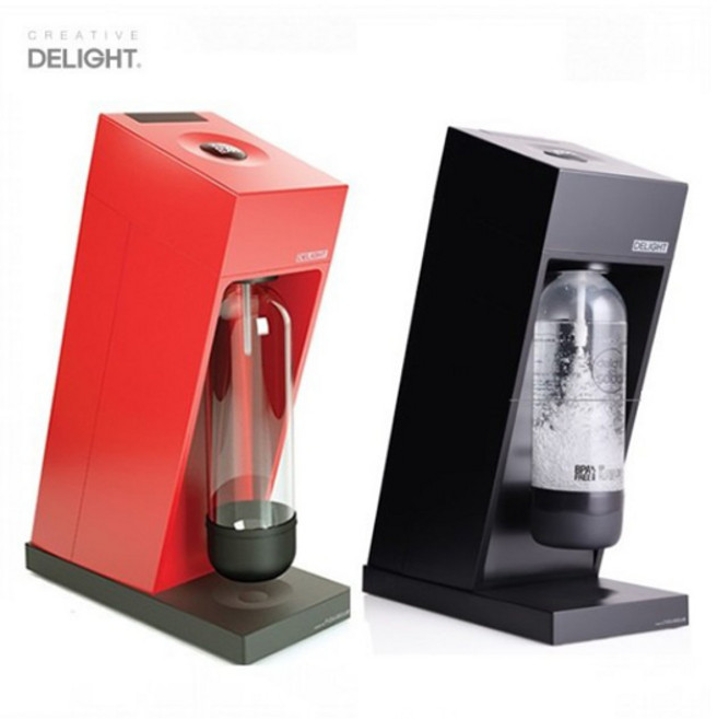 딜라이트소다 엣지 탄산수제조기 본체+1리터용기+실린더, 001_edge bK