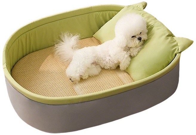 헬로미펫 반려동물 쿨침대 강아지 아이스 쿨링 방석 고양이 쿨매트, 1개, 브라운