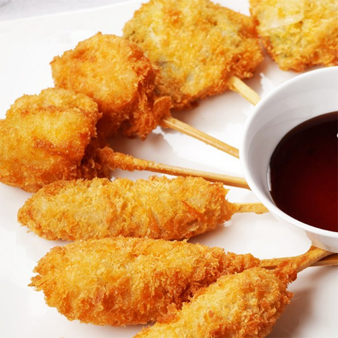 단짠예찬 쿠시까스 모듬 튀김꼬치 (팩당 12꼬치), 1개