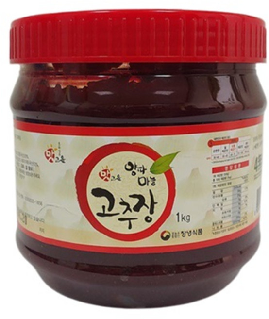 맛고운 양파마늘고추장1kg 국산 고춧가루 국내산 원료, 1kg, 1개