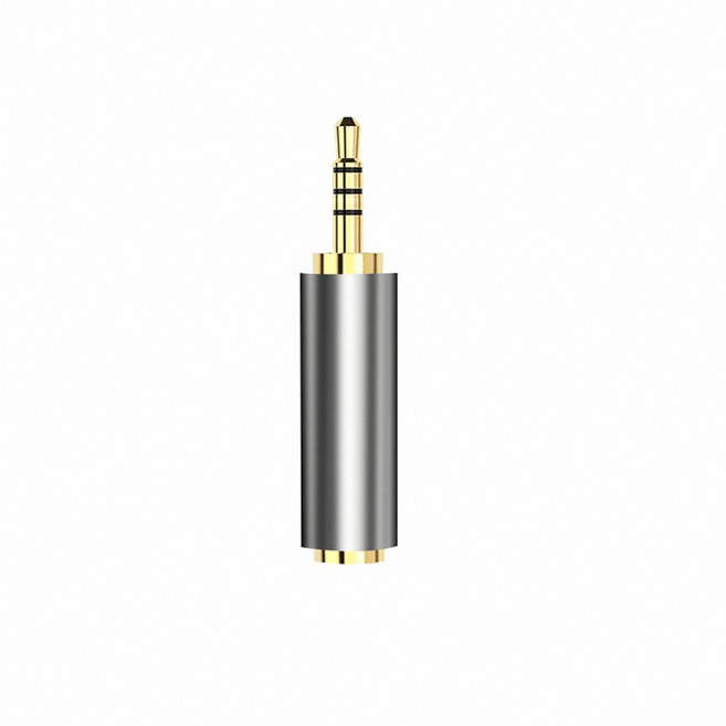 鋁合金 輕巧便攜 適用多種設備 享受高品質音樂體驗, 1個, 2.5mm(公)轉3.5mm(母) 一顆, V-S119