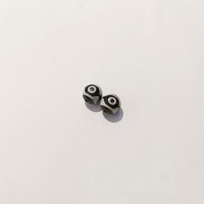 天然瑪瑙 10mm圓珠 西藏天珠 文玩隔珠 串珠配飾