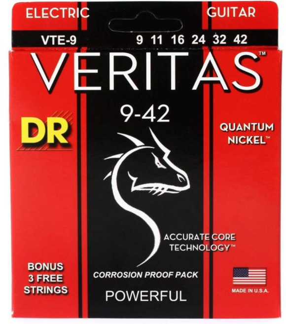DR 스트링 베리타스 일렉트릭 기타 VTE-9