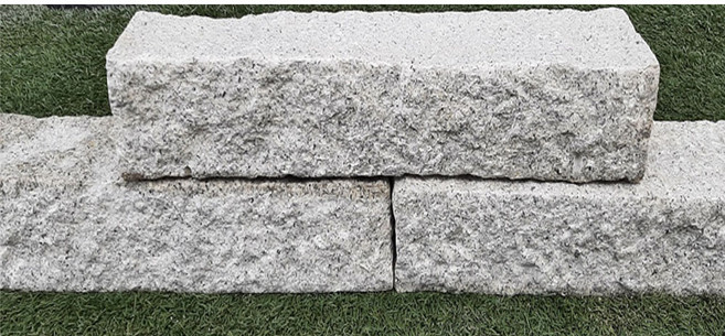 [레드조경] 현무암 디딤석 화강석 담장석 메주석 몽돌 자연석 경계석 화단만들기 전원주택꾸미기 정원석 마당꾸미기 테라스꾸미기 옥상조경 판석 화강석 벽돌 현무암 벽돌, 화강석12cmX15cmX길이80cm, 16개