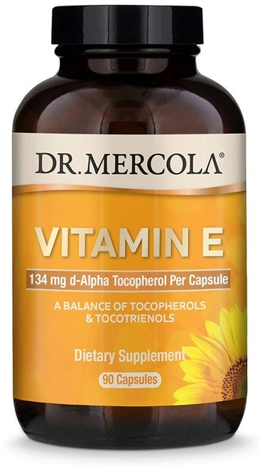 닥터머콜라 비타민 E 134mg D-알파 토코페롤 캡슐, 1개, 90개입, 90정 - 쿠팡