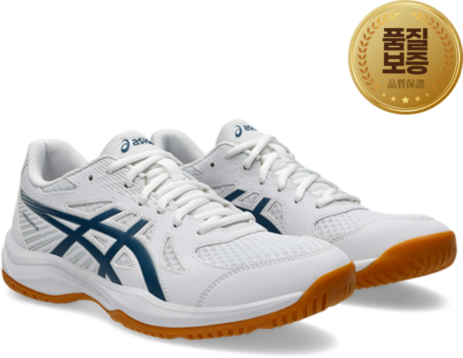 국내정품 아식스 업코트 6 빈티지 인디고 인도어화 배구화 탁구화 체대입시화 남녀공용 런닝화 운동화 +양말증정