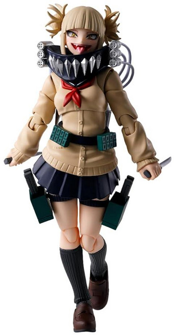 미국출고 평점4.5+ 225466 TAMASHII NATIONS - 나의 히어로 아카데미아 오차코 우라라카 S.H.Figuarts 액션 피규어, 토가 히미코