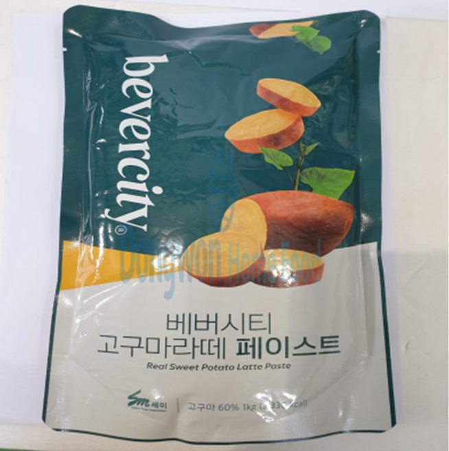 세미 고구마 라떼 페이스트, 1kg, 1개, 1개