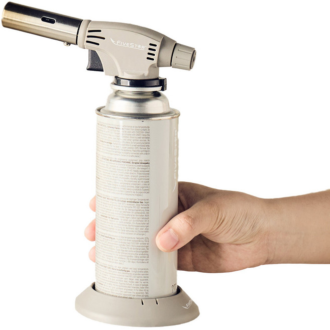 파이브스타 컴팩트 요리용 토치 (받침대 포함), 1세트
