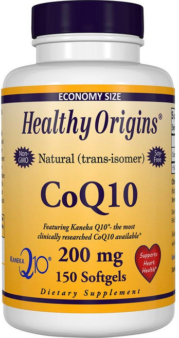 Healthy Origins 輔酶Q10軟膠囊 200mg, 150顆, 1罐