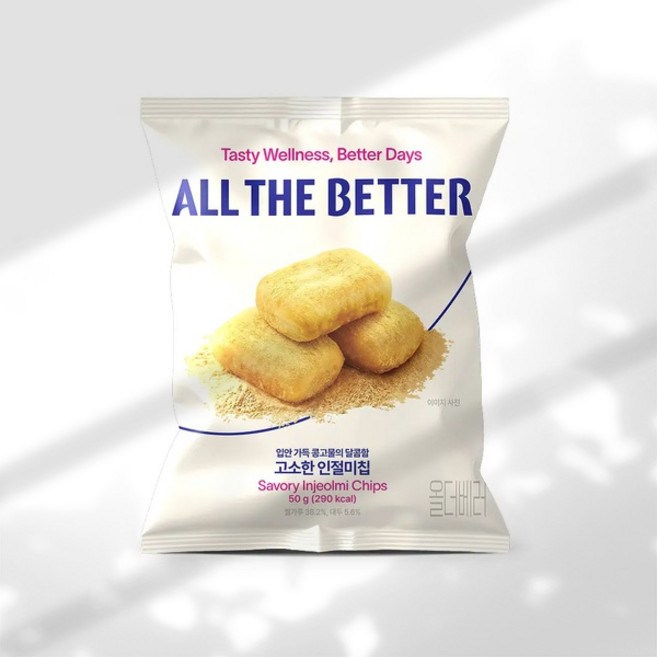 올더베러 고소한 인절미칩, 1개, 50g