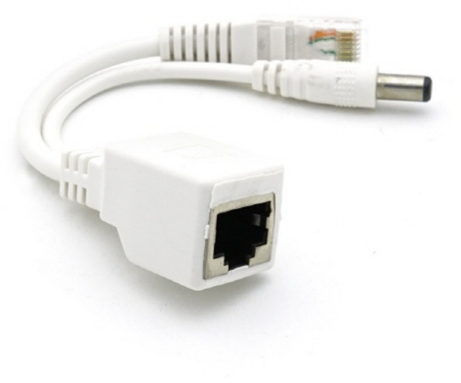 Coms POE 패시브 아답터 DC 12V RJ45 BT924, 1개