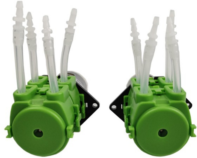 연동 펌프 더블 헤드 12V/24V 음소거 소형 워터 자체 프라이밍 호스, 03 with 3x5 tube, 01 12V