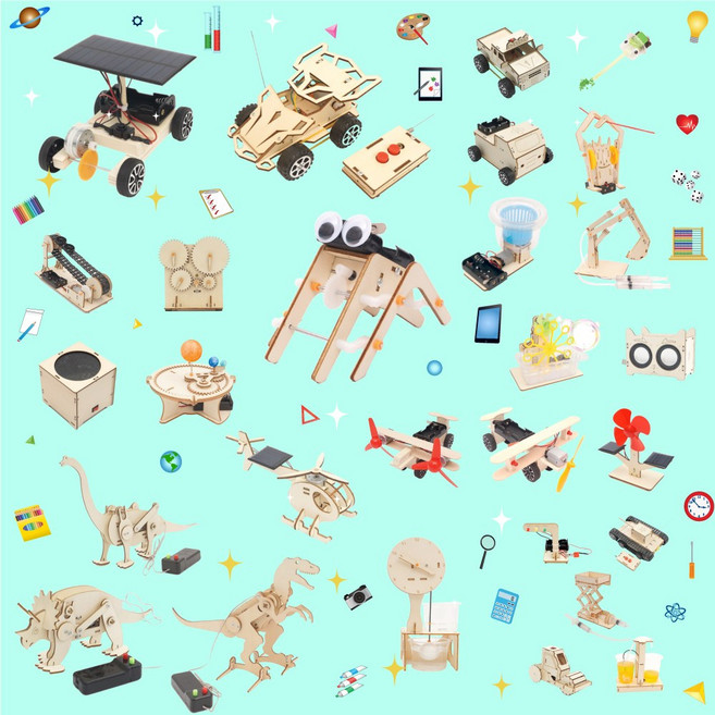 공기대포 간이정수기 만들기 과학상자 2호 3호 1호 유아 키트 태양계모형 초등실험 6호, 01.미니 진공청소기, 1개