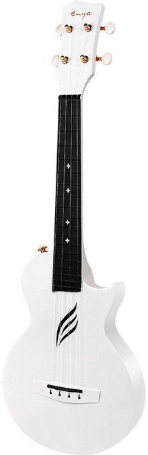 엔야 노바U 카본 우쿨렐레 화이트, 콘서트, 1개