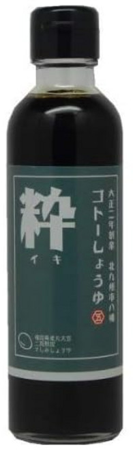 고토 간장 둥근 콩 재조림 간장 세련미 200ml, 1개