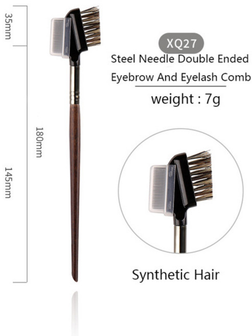 OVW 동물 헤어 메이크업 브러쉬 전체 세트 립 브러쉬 아이섀도우 브러쉬 소프트 메이크업 뷰티 도구 스머지 싱글 28 개, 1개
