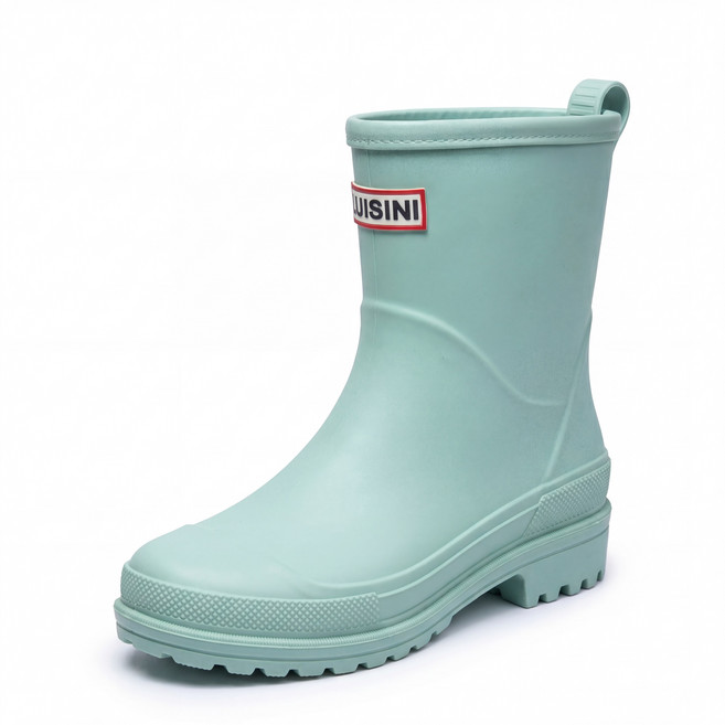 크림소프트 말랑 패션 여성 파스텔 장마 레인 부츠