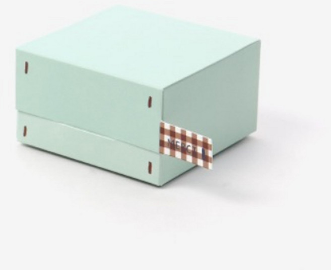 민트탭박스초콜릿만들기 재료DIY초코렛 선물상자, 1개, 단품