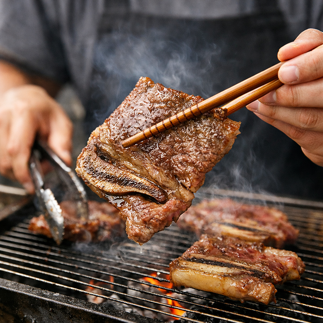 굽기만하면 끝 양념엘에이갈비 GF등급 호주산 소갈비 1kg