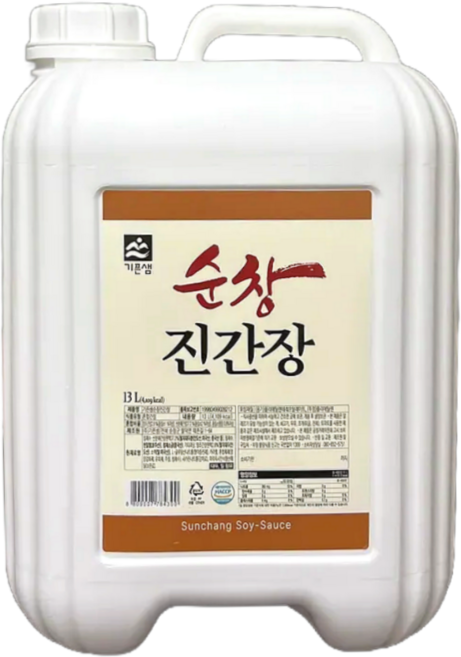 기픈샘 순창 진간장 13L, 1개