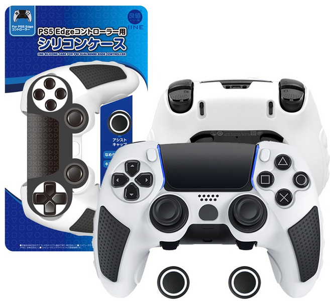 듀얼센스 엣지 커버 이이네 실리콘 케이스 2세대 PS5, 1개