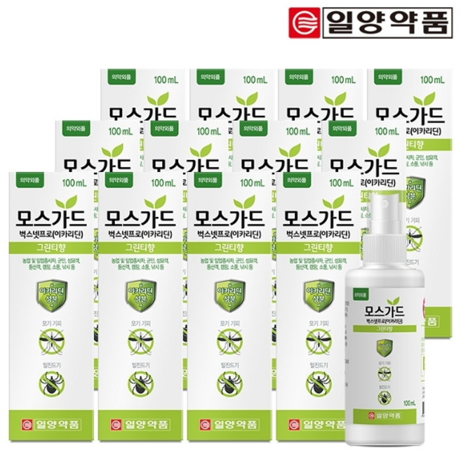 일양약품 모스가드 스프레이, 100ml, 12개