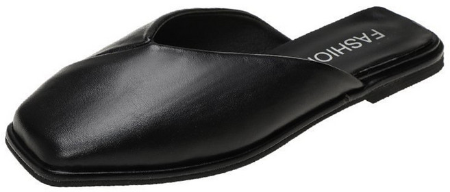 타니즈 카린 사선 절개 여성 뮬 블로퍼