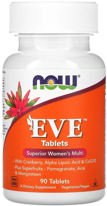 NOW Foods Eve 슈페리어 우먼스 멀티 90 정, 1개, 90정 - 쿠팡